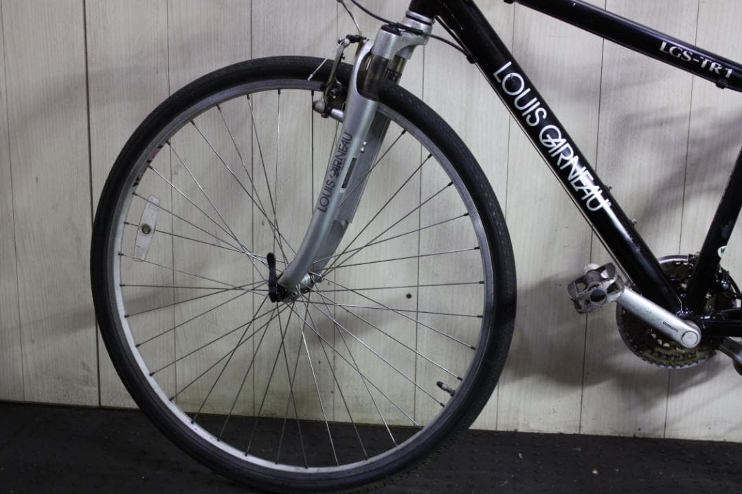 ルイガノ LGS-TR1 700C アルミ シマノ24速 420mm 黒