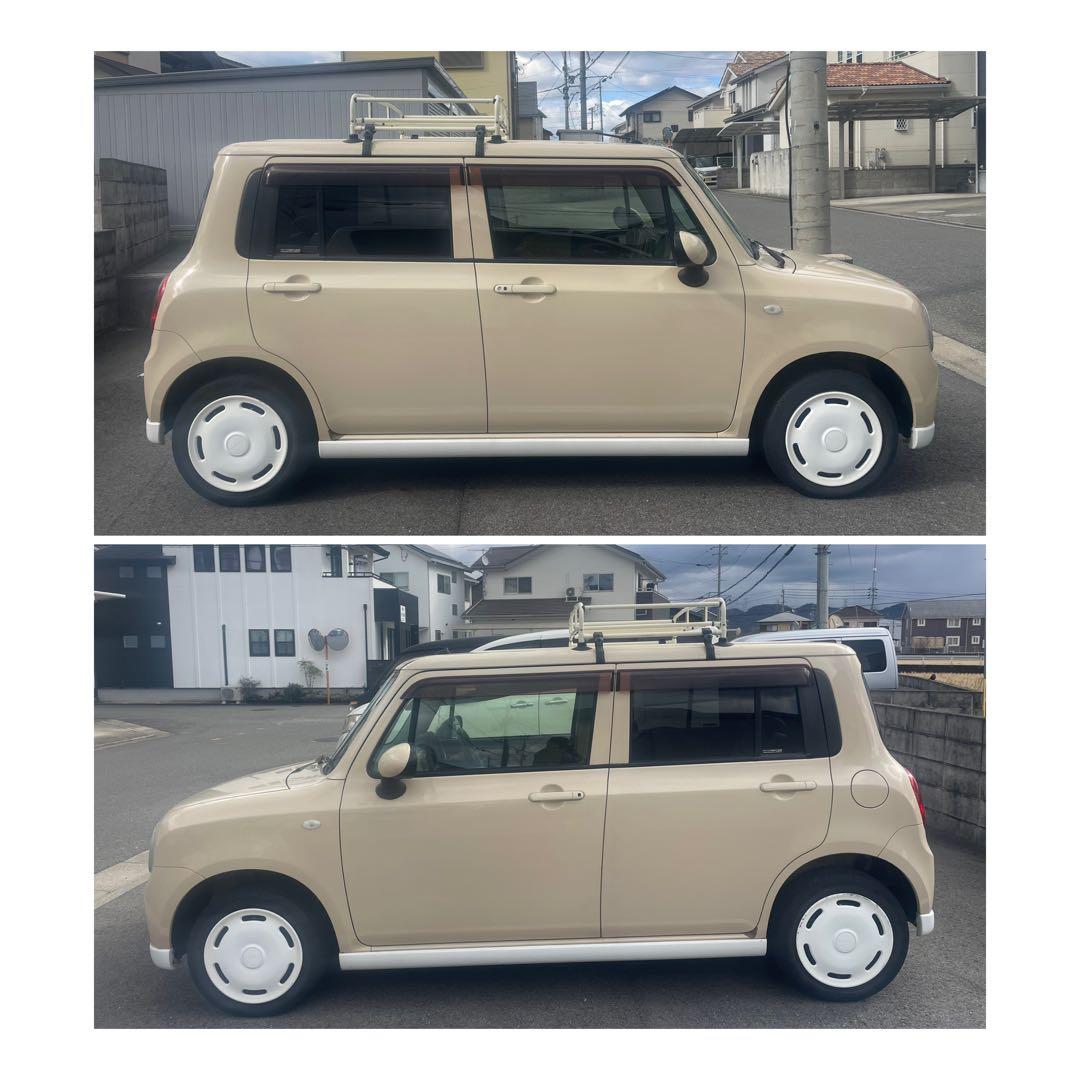 車検2年付コミコミ☆可愛いルーフキャリア付、ツートンスタイル☆アルトラパン
