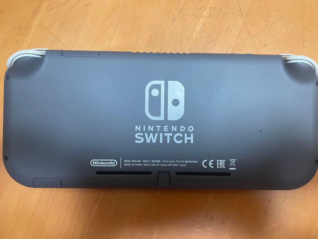 Switchライト グレー 本体＋充電器