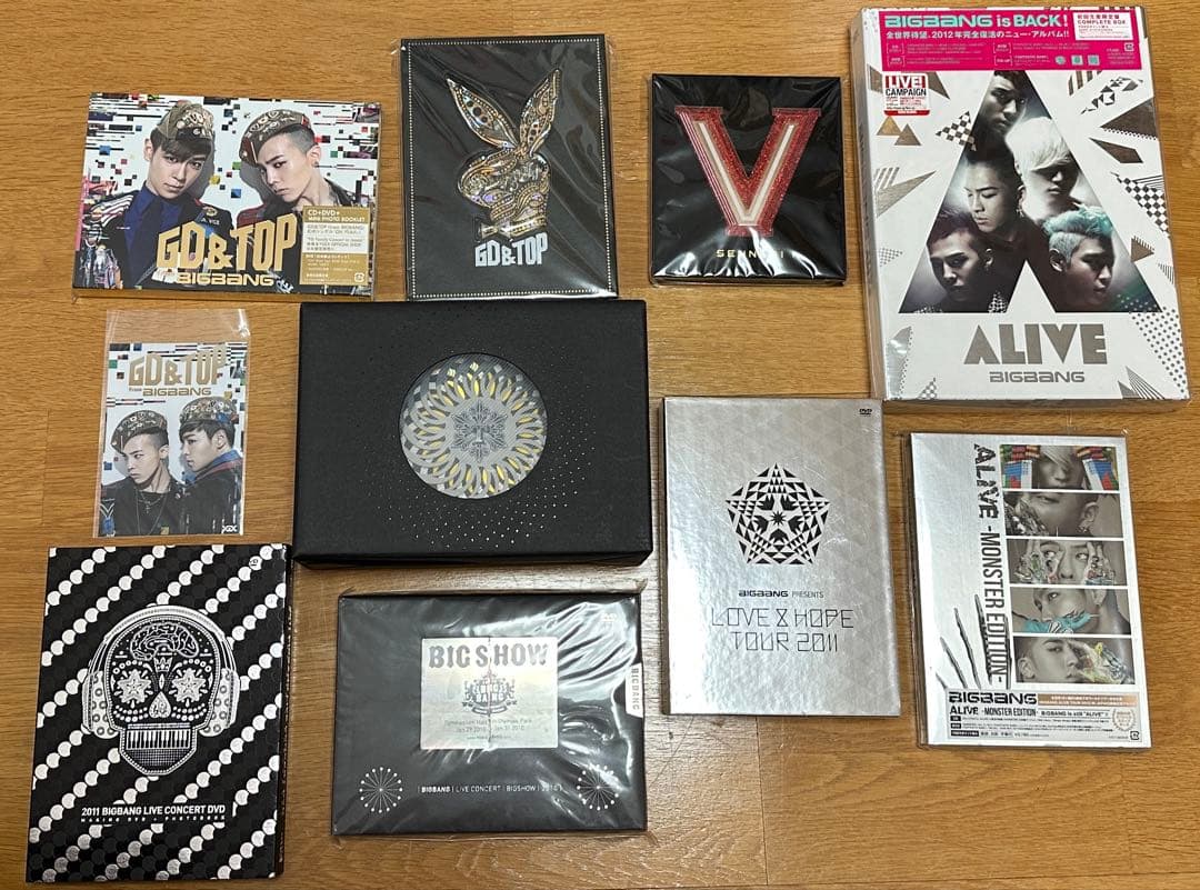 【美品】BIGBANG CDアルバム、DVD まとめ売り