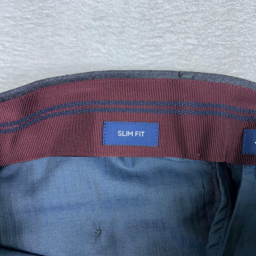 INCOTEX × BEAMSF別注 フランネルスラックスパンツ スリムフィット