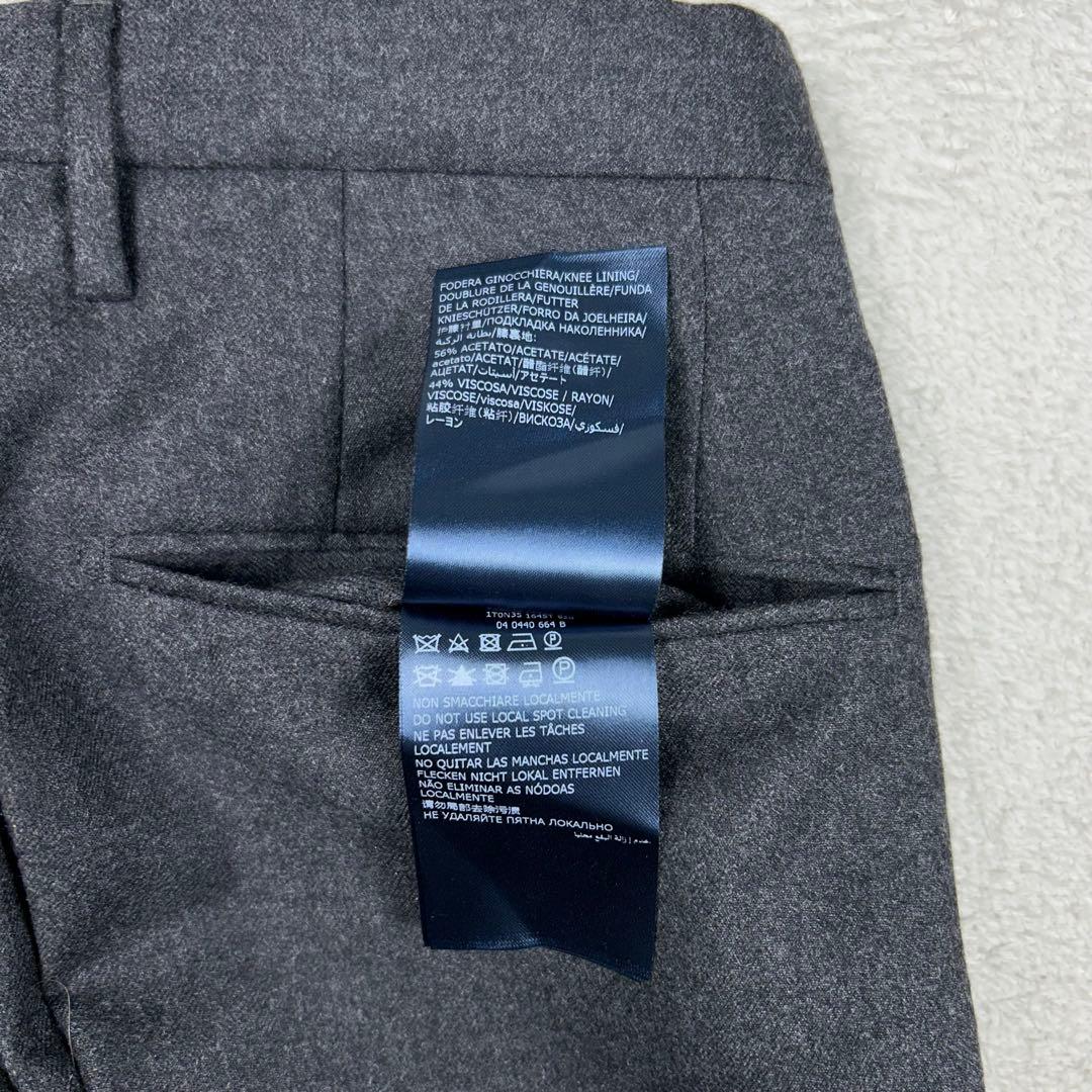 INCOTEX × BEAMSF別注 フランネルスラックスパンツ スリムフィット