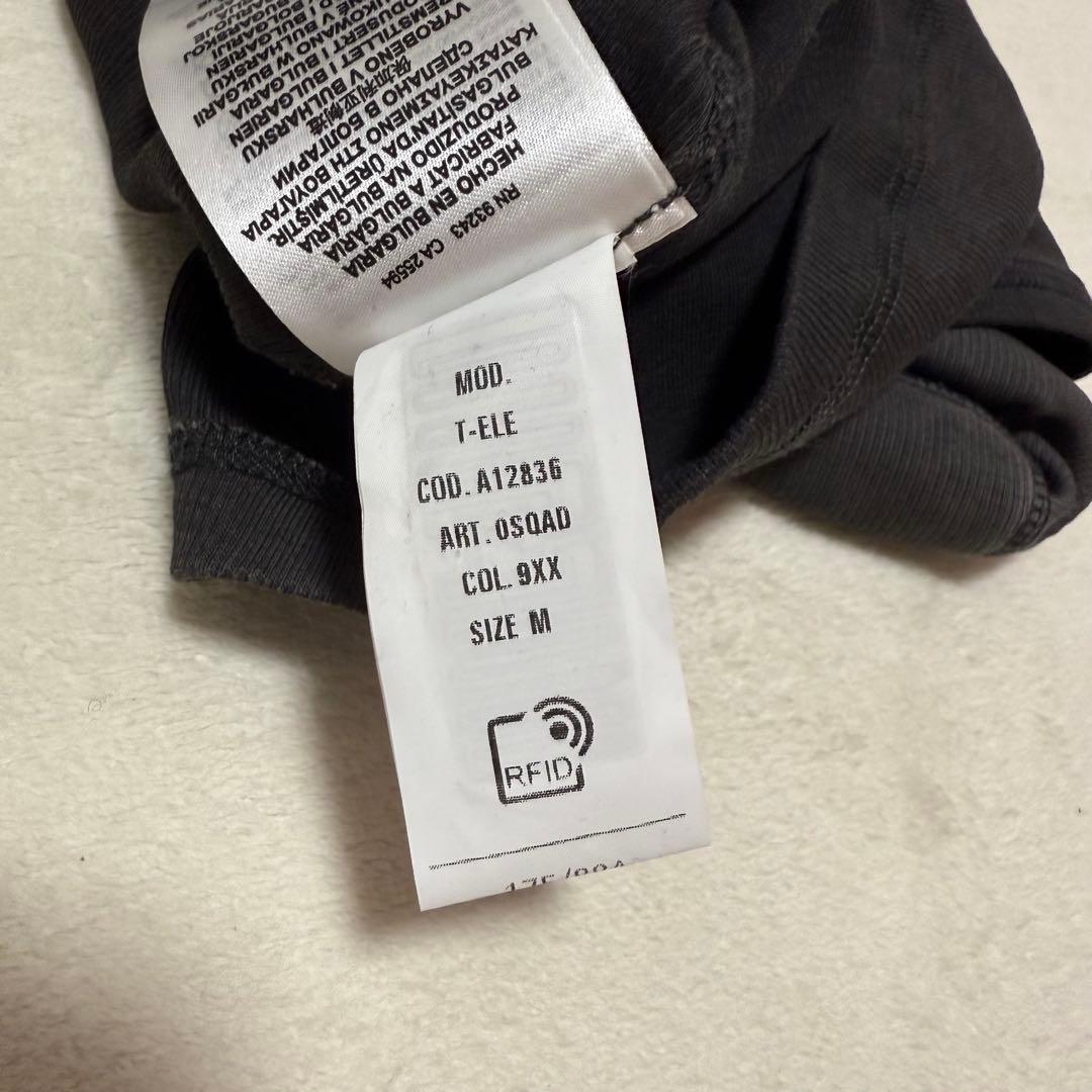 正規品 DIESEL T-Ele ハートプリントTシャツ M