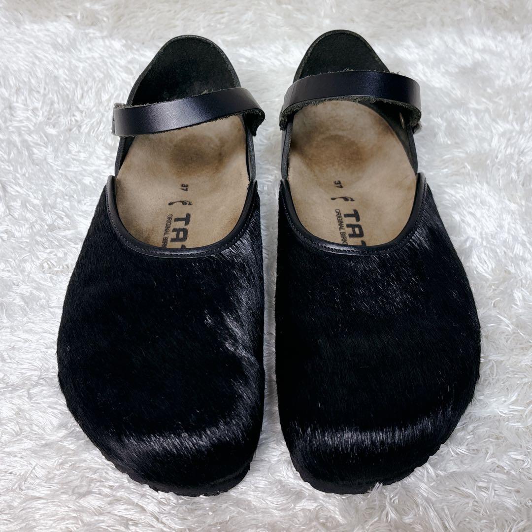 希少 TATAMI ビルケンシュトック ヘッセン ハラコ 37 クロッグサンダル