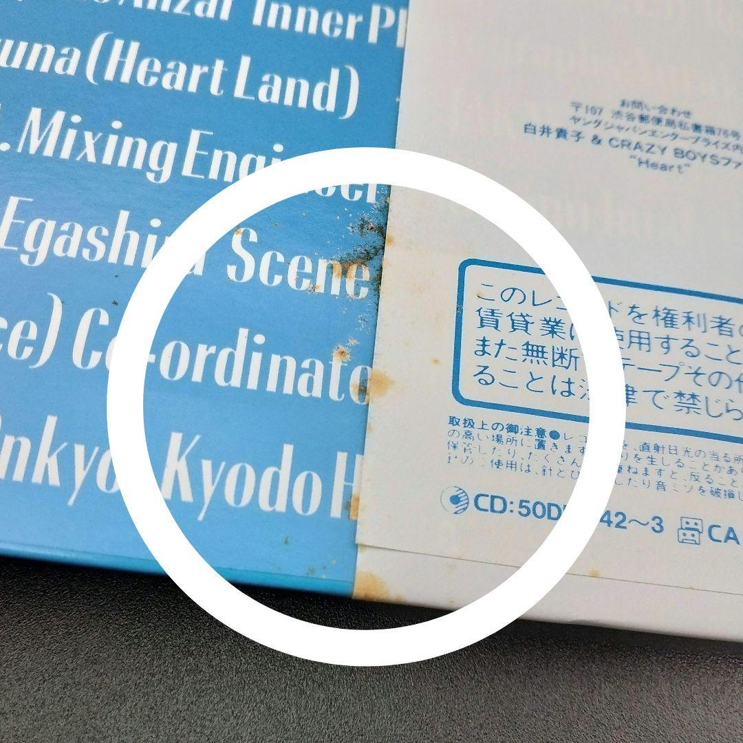 【確認用ページ】白井貴子「\"NEXT GATE\"LIVE」2枚組LPレコード