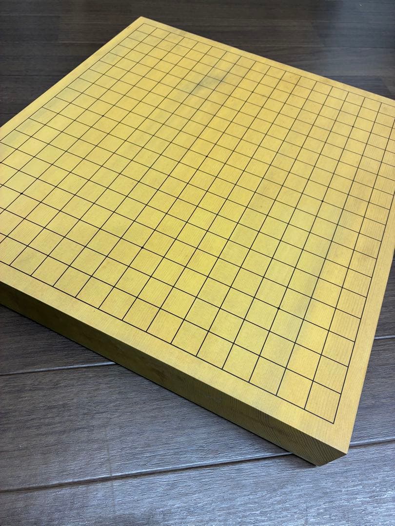 天然木製囲碁盤 新かや2寸卓上接合42㎝×46㎝ 厚み5.7㎝(2寸)