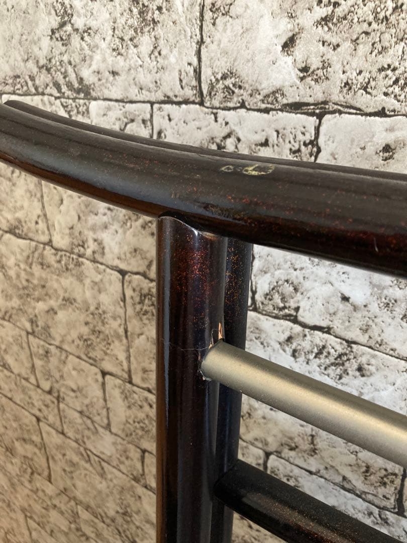 稀少 古道具 当時物 無垢材 木製 衣紋掛け 衣桁 着物掛け 高さ151cm 鶴