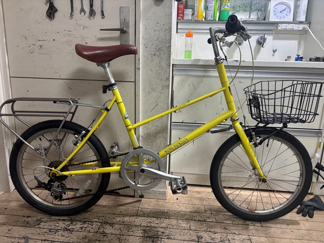 BRUNO ブルーノ　ミニベロ イエロー