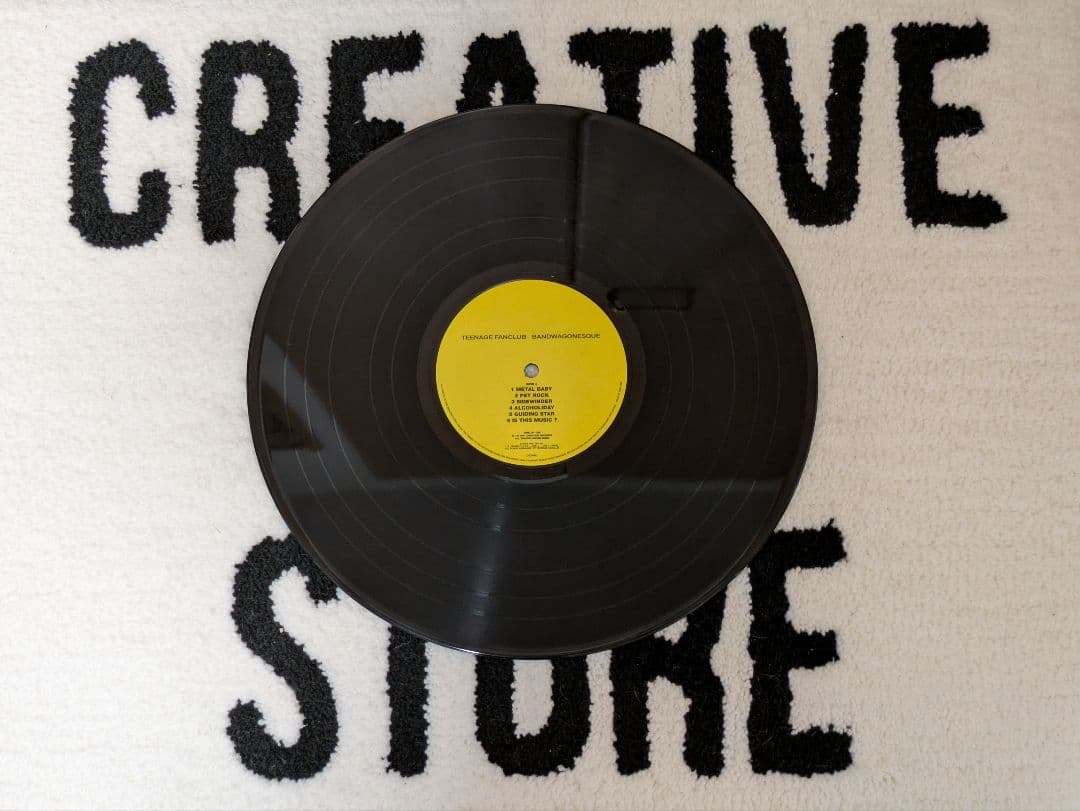 TEENAGE FANCLUB「BANDWAGONESQUE」LP レコード