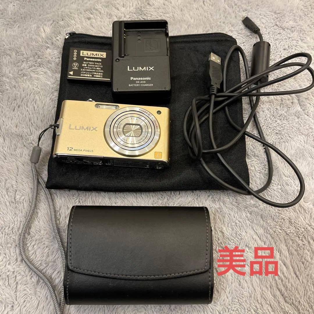 美品 DMC-FX60 リュクスゴールド Panasonic LUMIX