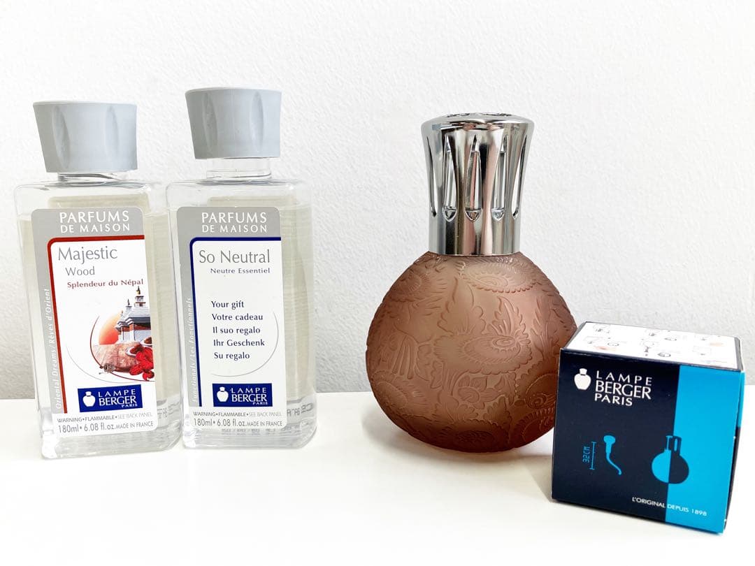 ランプベルジェ カシミア マロン ランプ オイルセット ヌートレ ネパールの輝き