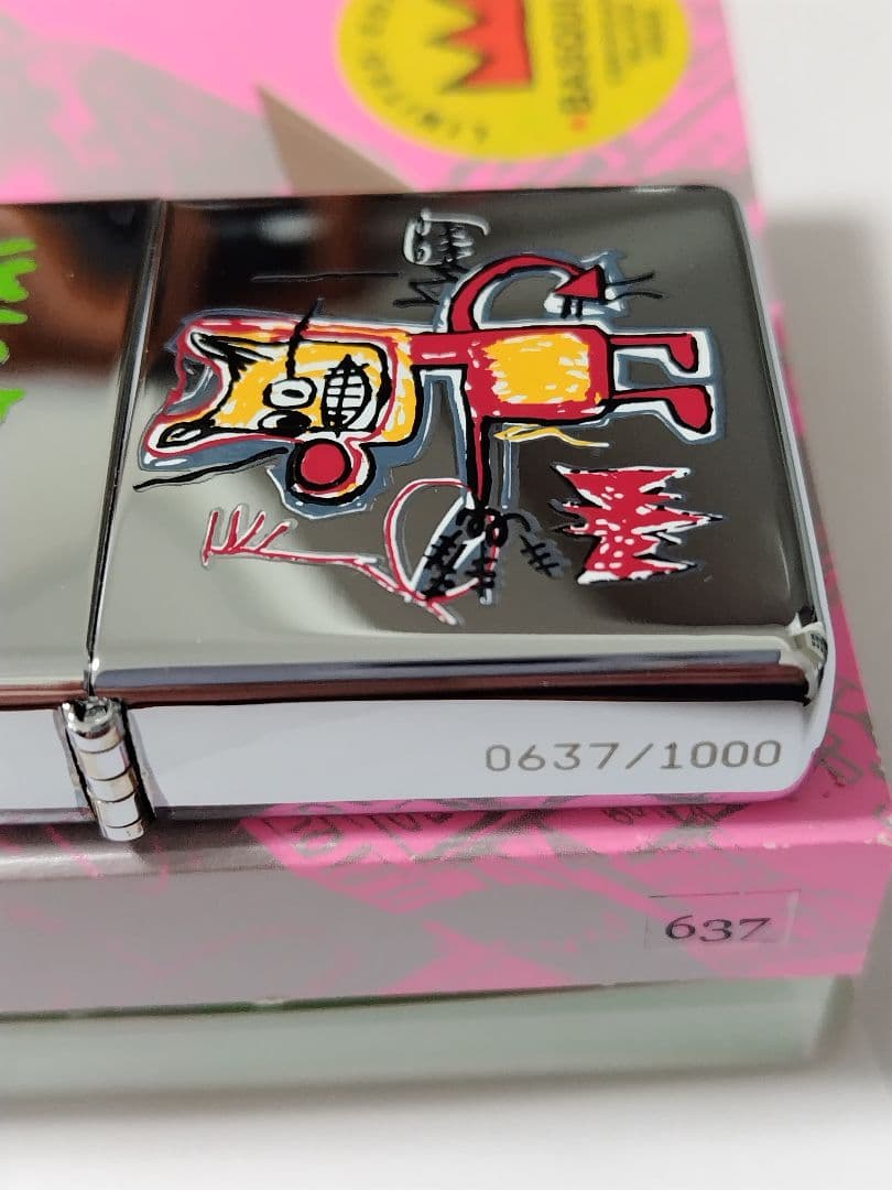 未使用品　バスキア　Zippo 限定版ジッポーライター5個セット　新品　未開封品