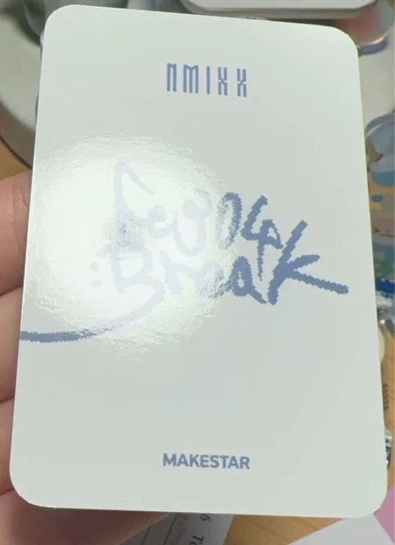 NMIXX makestar バレンタイン 当選者　限定 リリー　希少