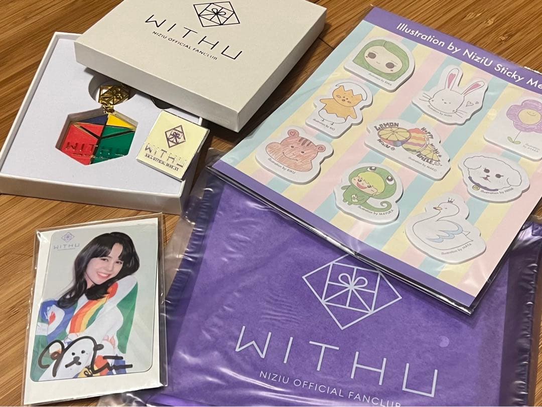 NiziU 直筆サイン入り　ニナ