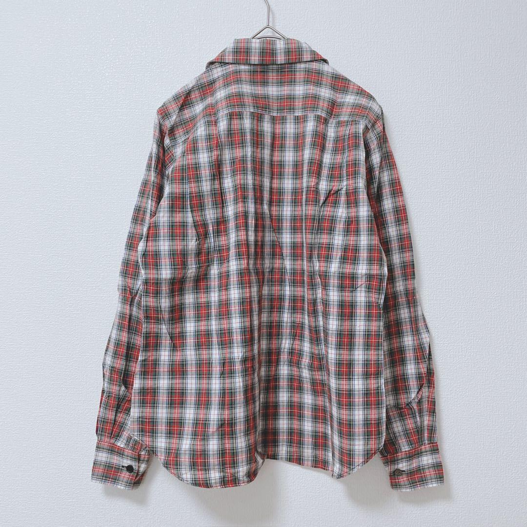 コムデギャルソンシャツ　シャツ　羽織　カジュアル　丸襟　薄手　コットン100　Ｓ