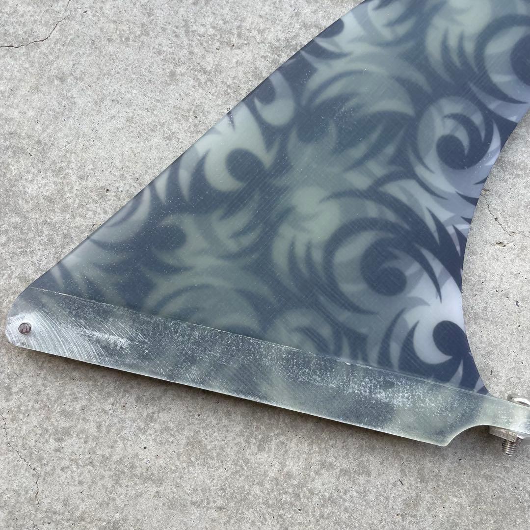 新品　シングルフィン　ロングボード　9インチ　キャプテンフィン系　アートフィン