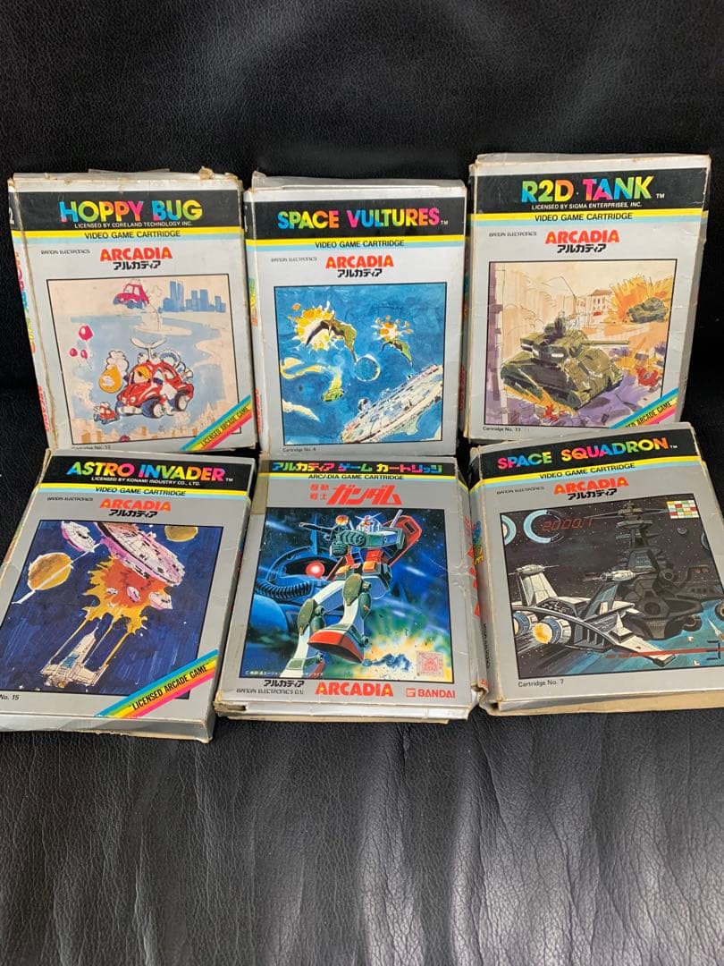 アルカディア バンダイ レトロゲームコレクション 6本セット