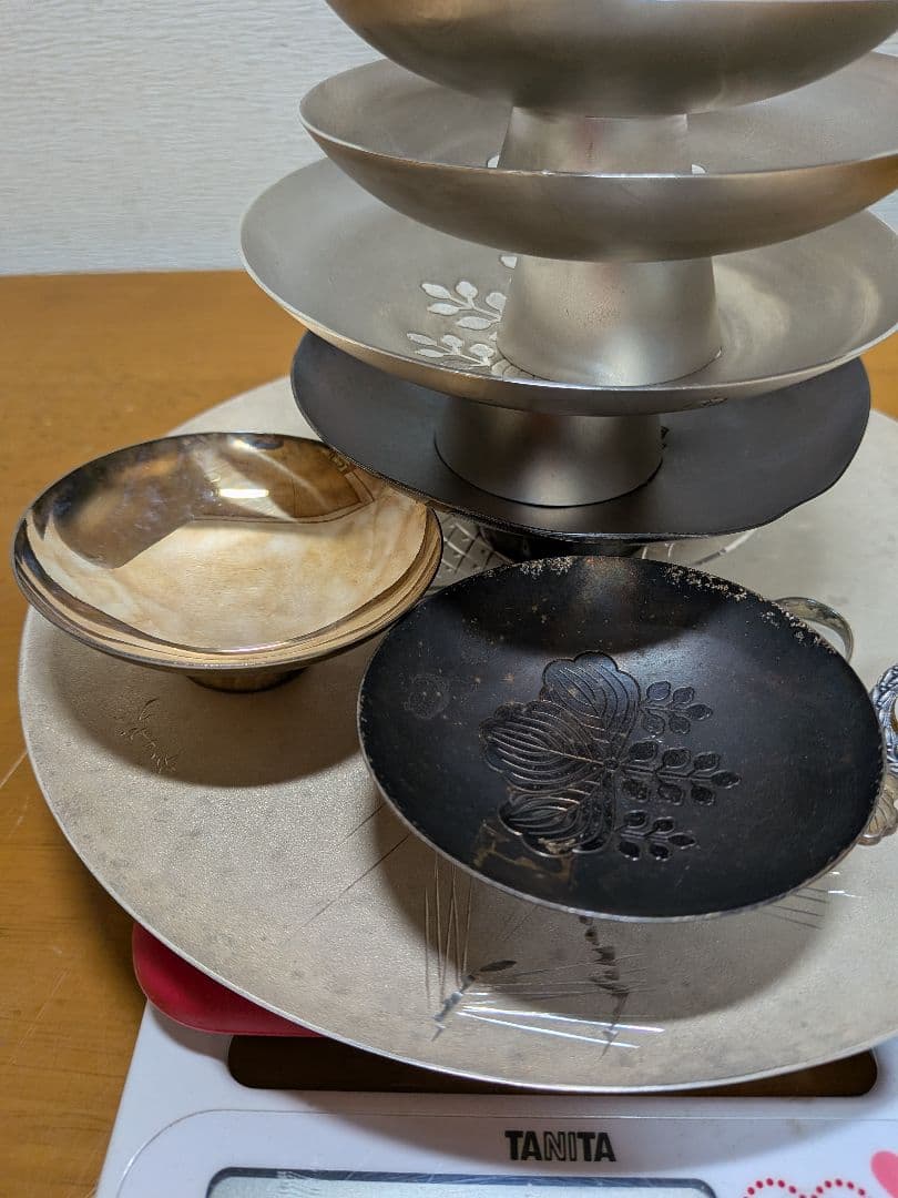 純銀盃など　846g