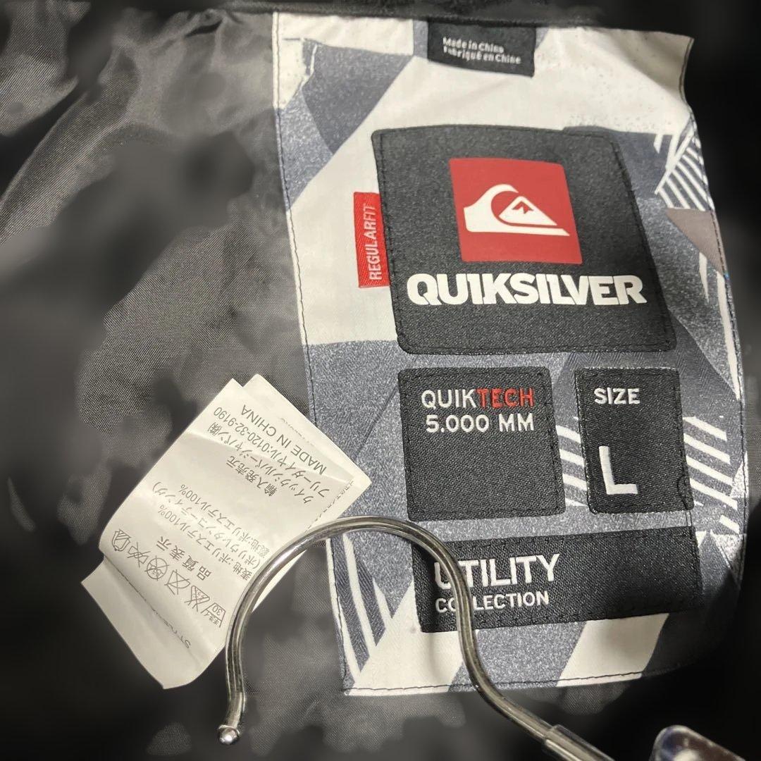 クイックシルバー セットアップ L メンズ スノーボード スキー ウエア
