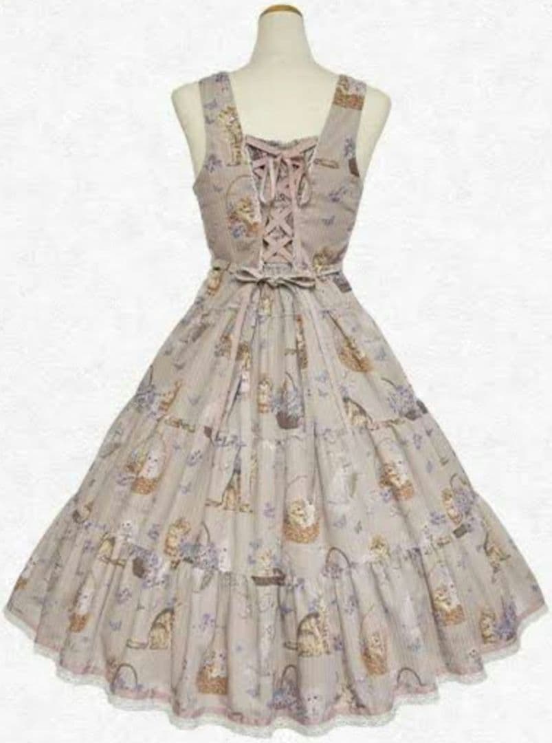 Alice and the Pirates ～想い出のビオラと秘密の鍵～柄JSK