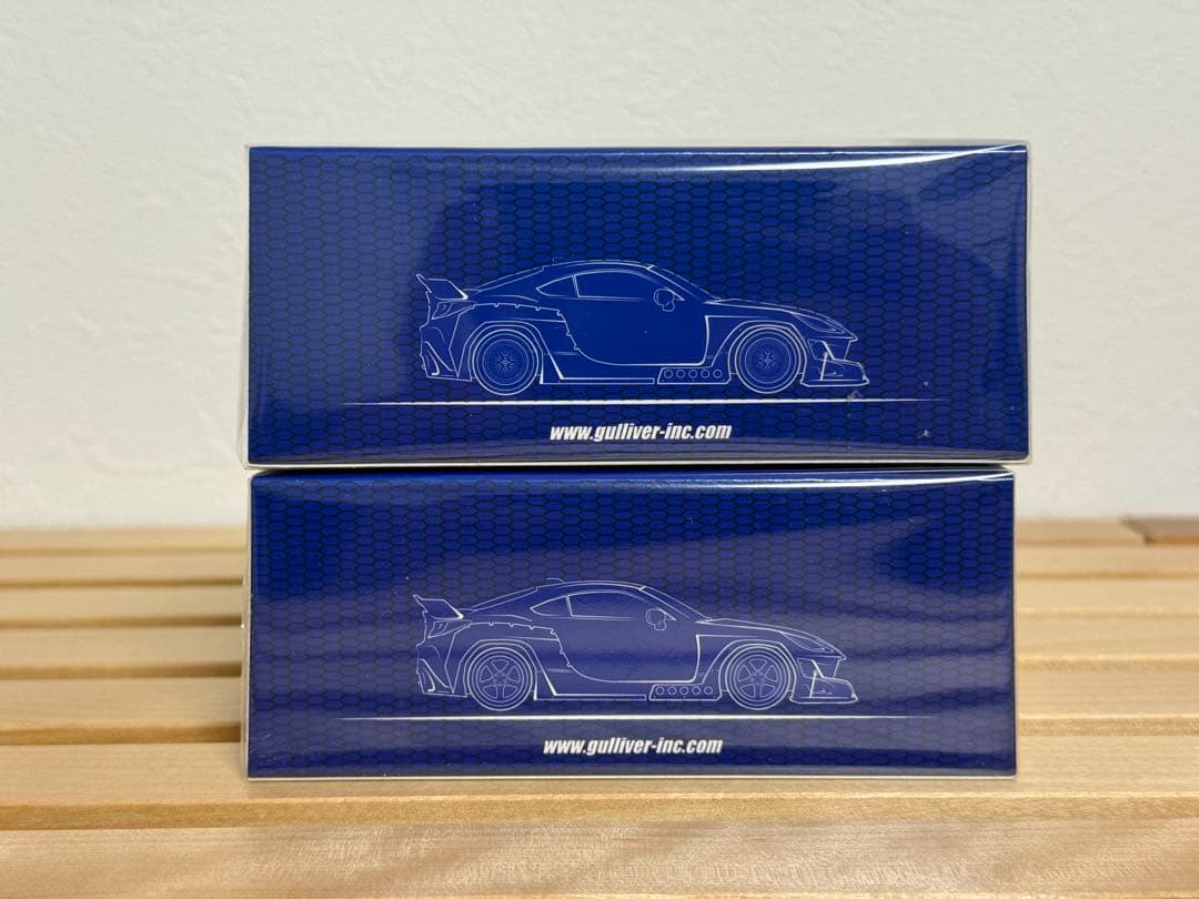 GULLIVER64 1/64 GR86 TOYOTIRE66&88 2台セット