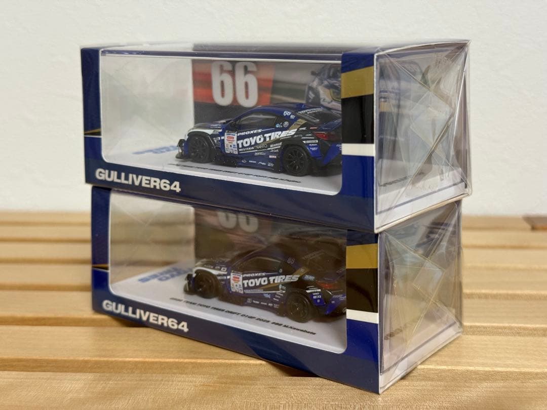 GULLIVER64 1/64 GR86 TOYOTIRE66&88 2台セット