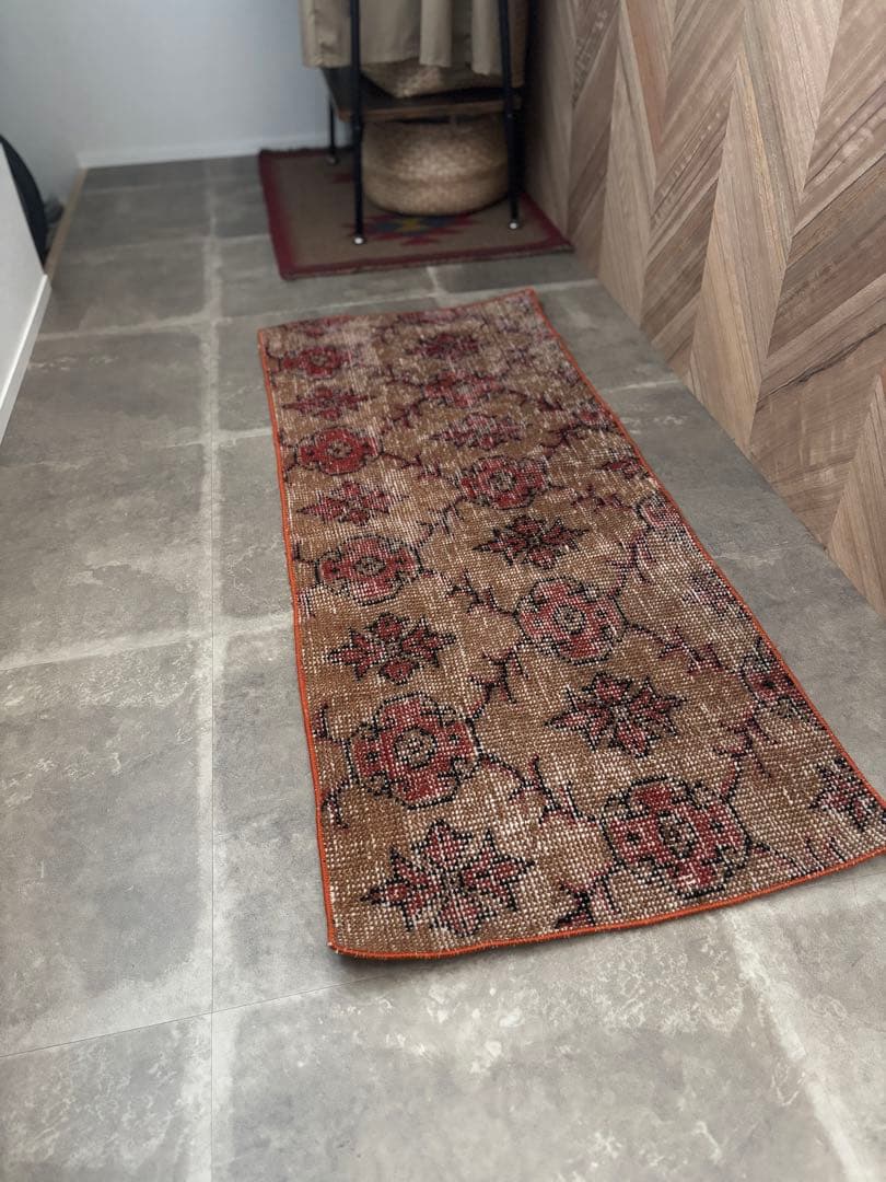 vintageトルコラグ 54×130