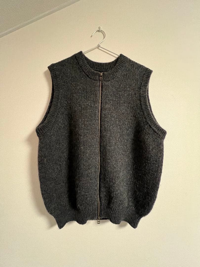 トップス crepuscule L-G Zip-up Vest \