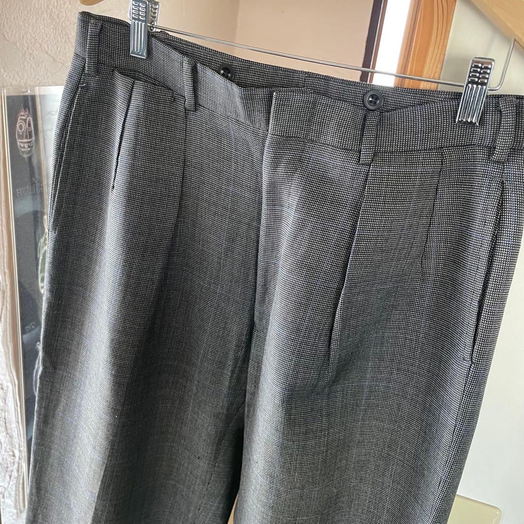 80s ラルフローレン チェック スラックス