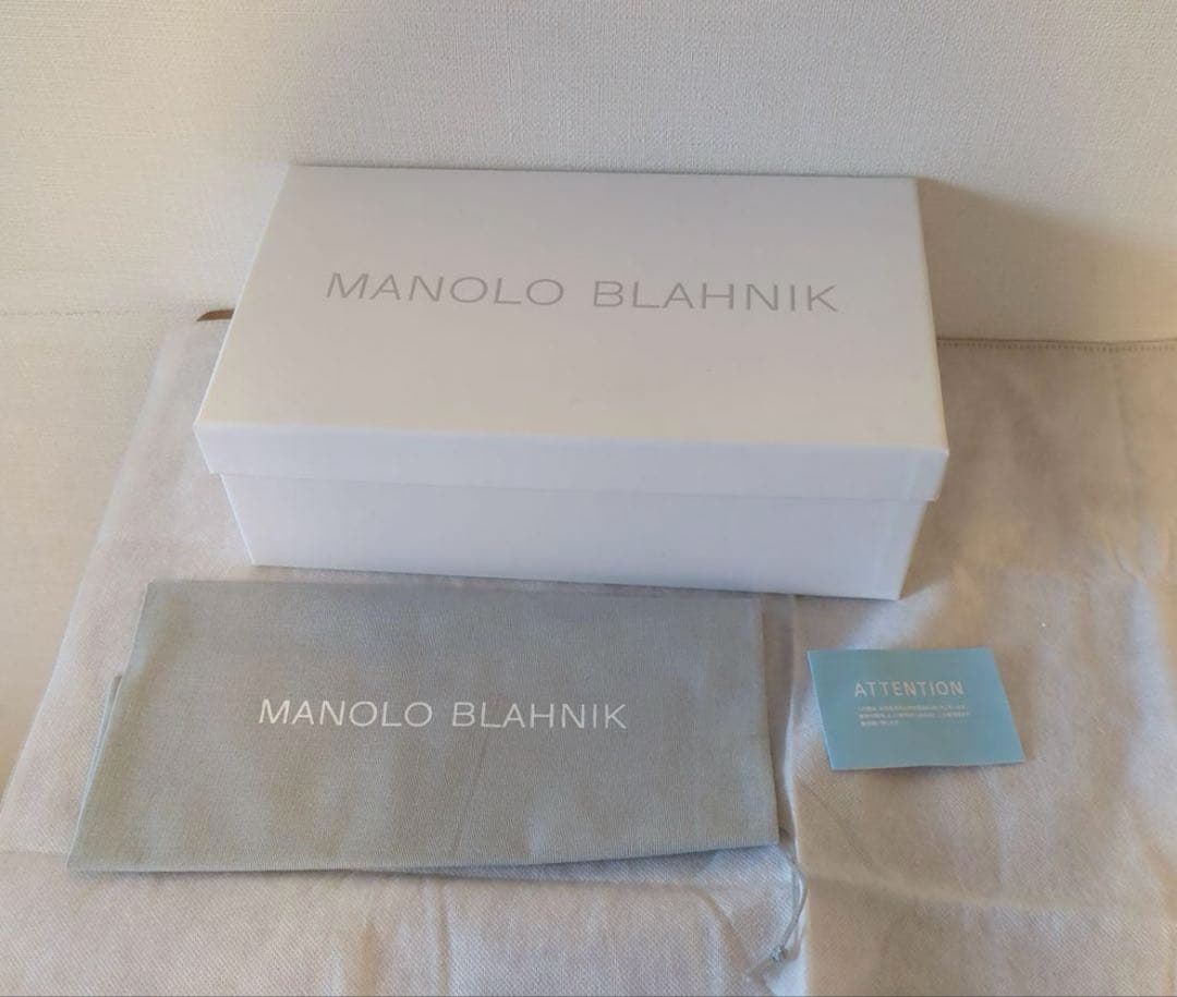 MANOLO BLAHNIK ミュール　38 スエード