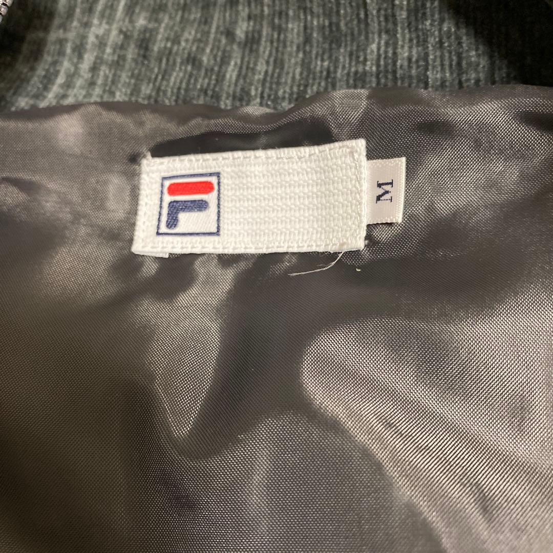 FILA ゴルフテニスケーブル編みベスト グレーレディースMサイズ