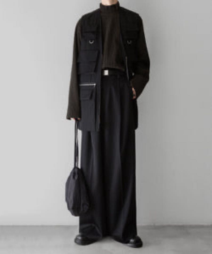 【極美品】stein OVERSIZE MULTI POCKET VEST S