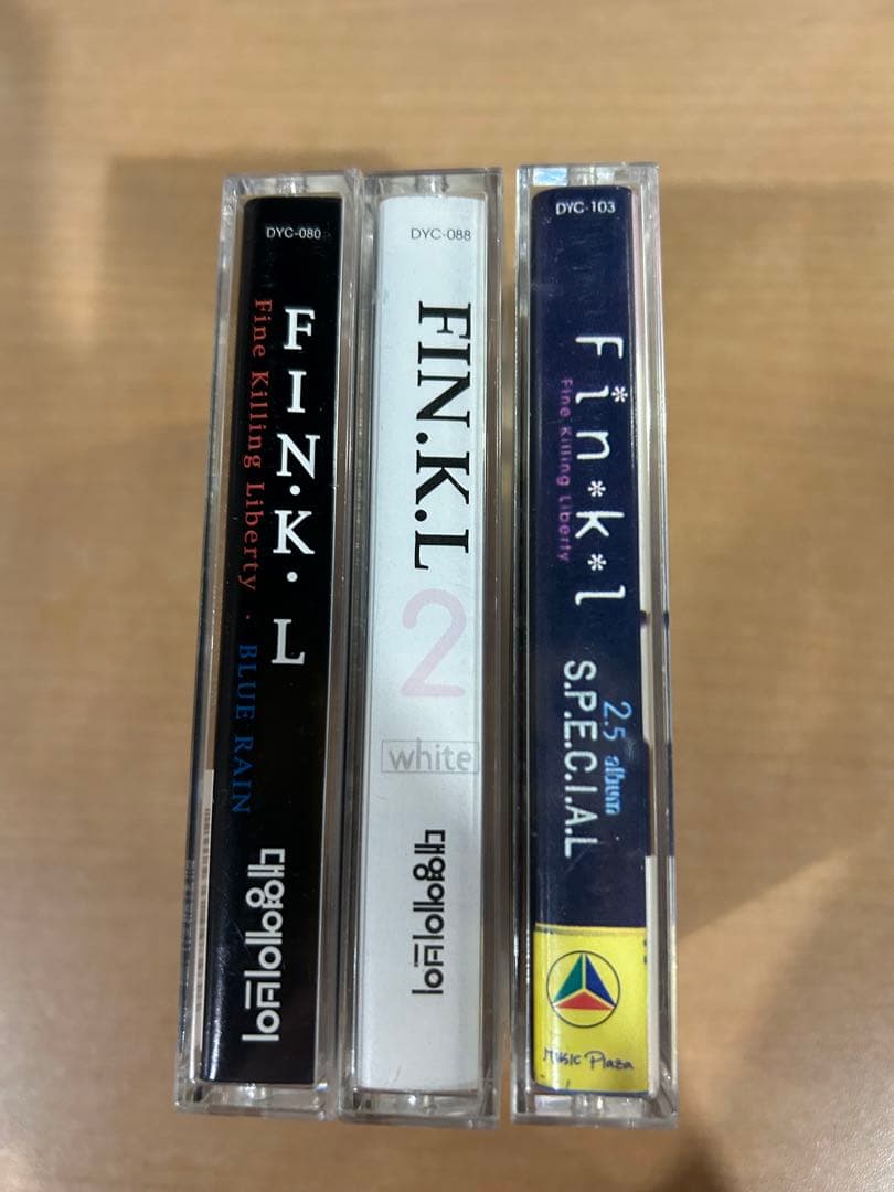 FIN.K.L カセットテープ 3枚セット