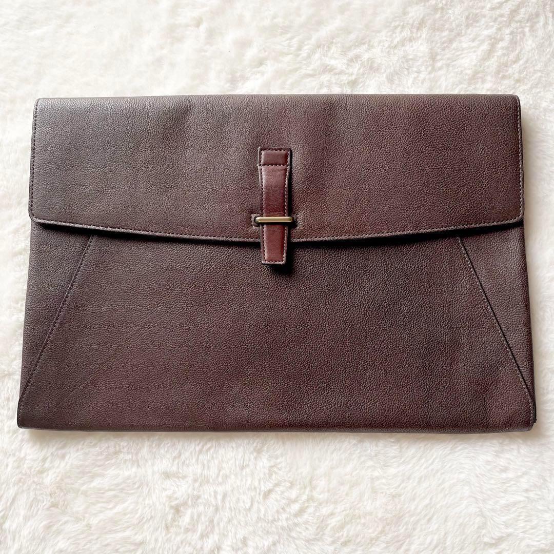 美品COACHコーチ ビジネスバック A4 PC 大容量 ブラウン F70479