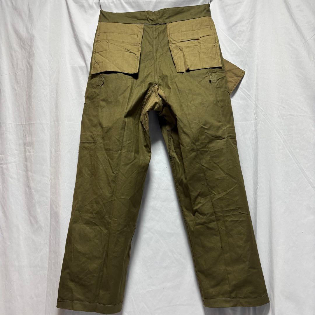 希少 実物 新品 デッドストック フランス軍 M-47 カーゴパンツ 前期型