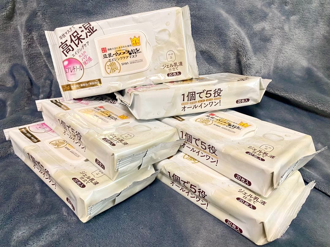なめらか本舗 リンクルシートマスク6個セット