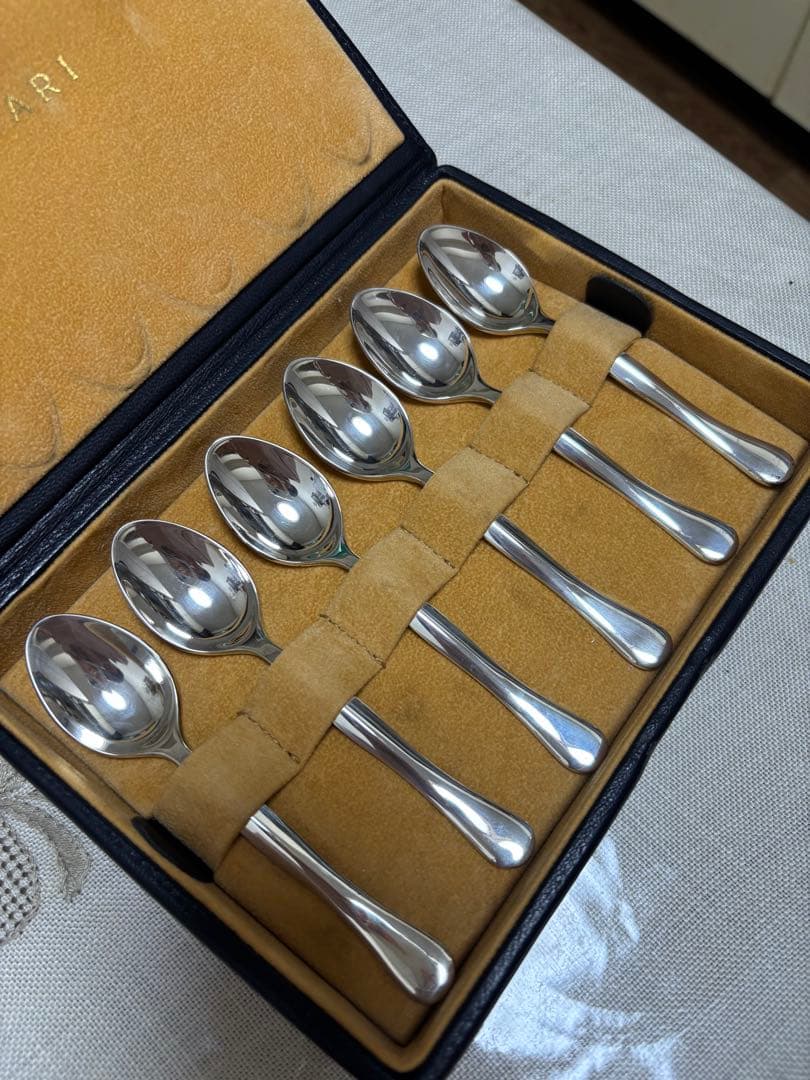 超希少　BVLGARI ブルガリ カトラリー スプーン　ケース入　ヴィンテージ