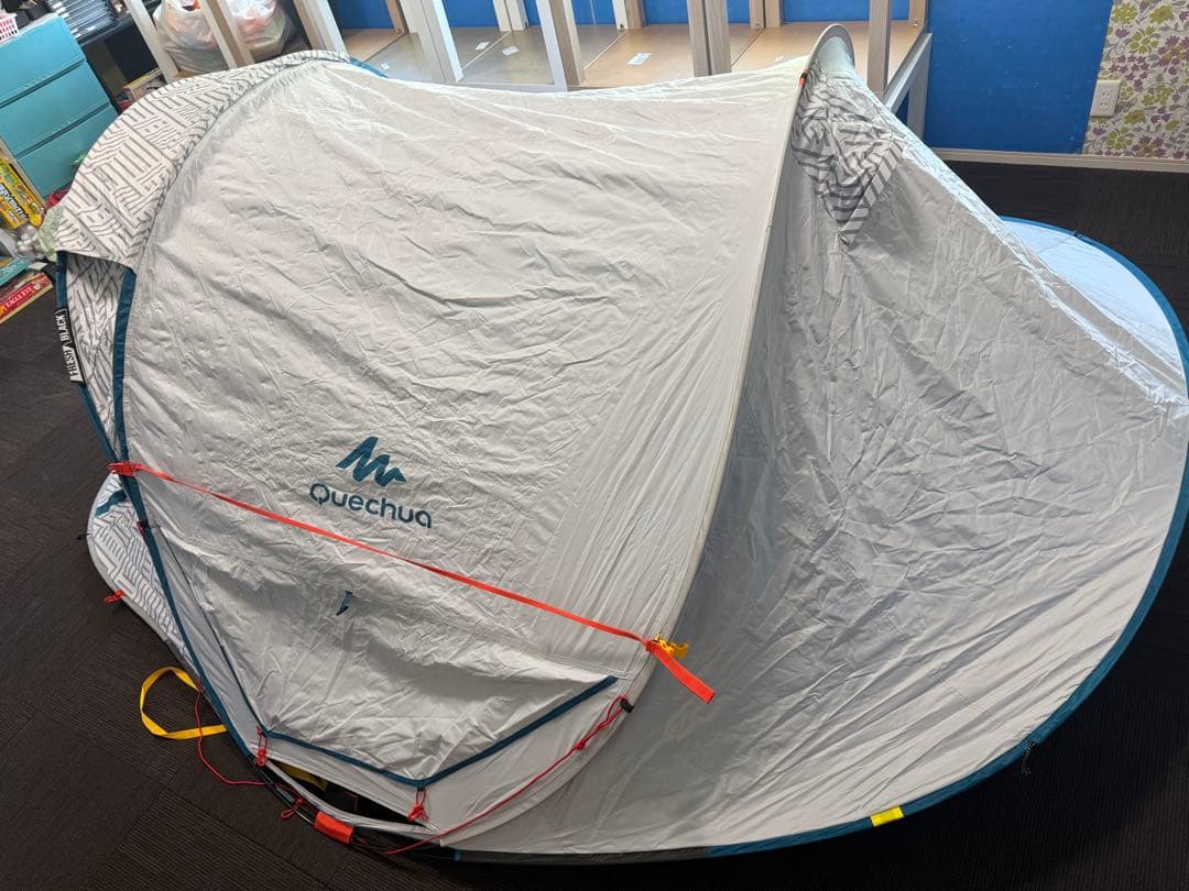 [ほぼ新品]Quechuaケシュア2SECONDS FRESH&BLACK2XL