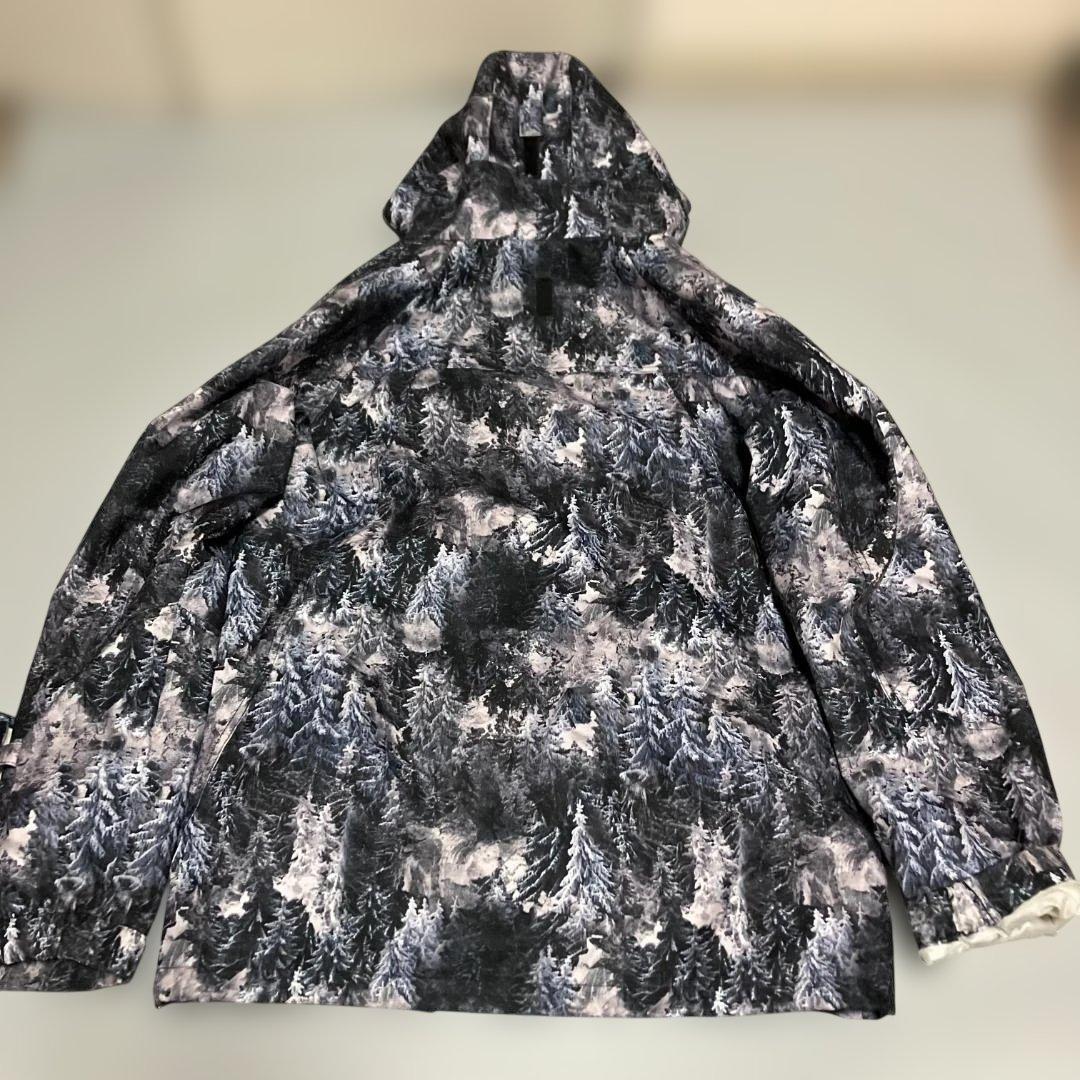 PONTAPES スキー スノボ ウェア 上下 メンズL 黒白