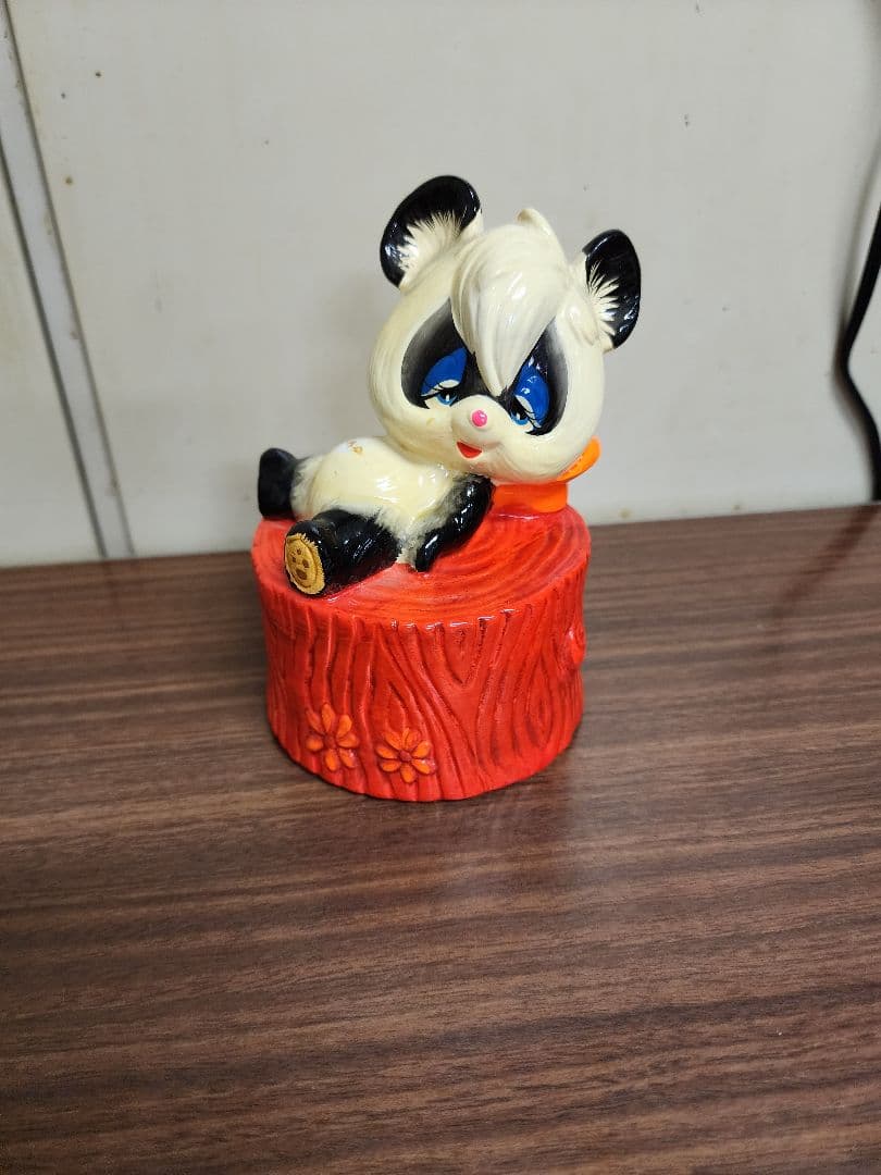 サンリオ　レトロパンダ　貯金箱　陶器製　ホールマーク
