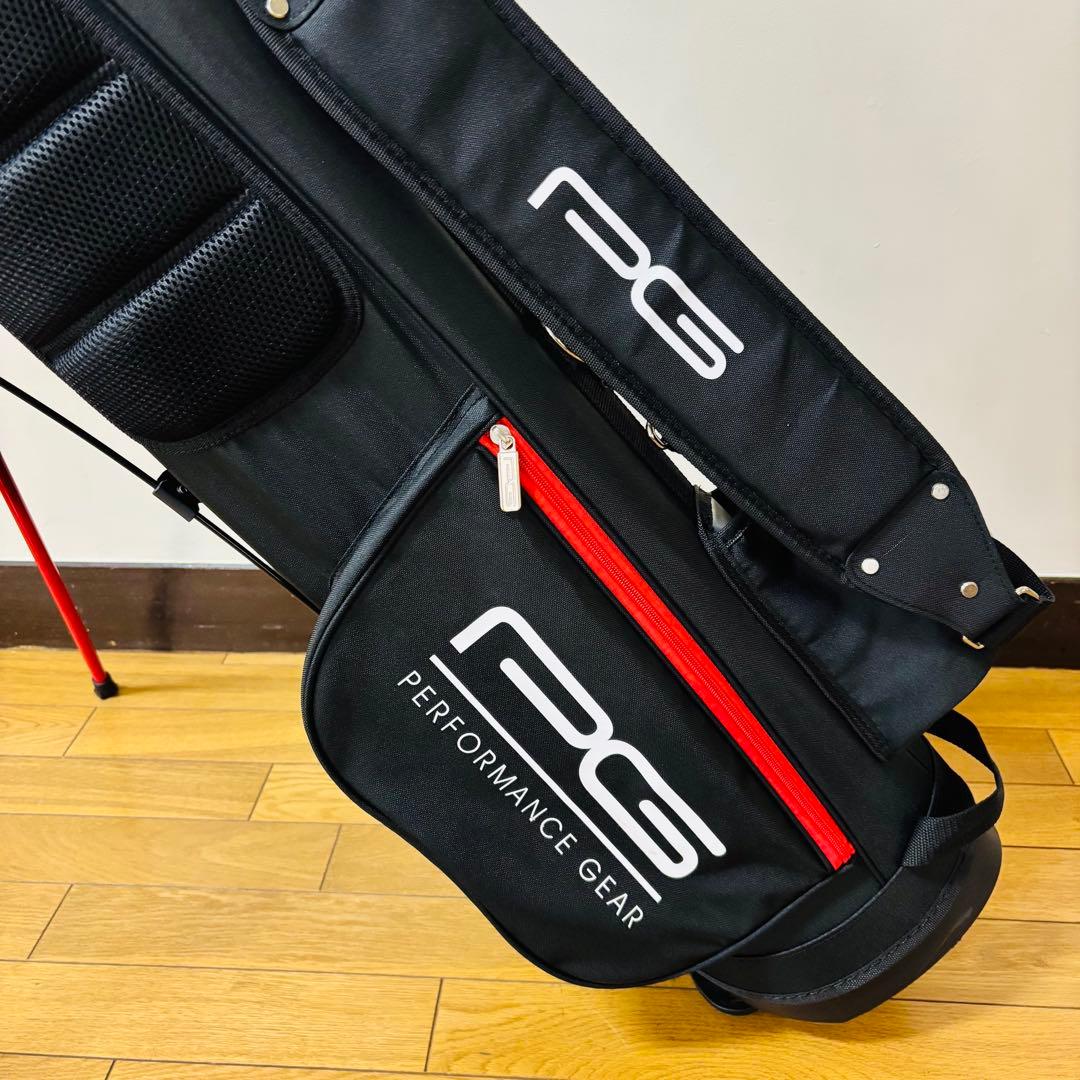 【ほぼ未使用】PERFORMANCE GEAR ゴルフキャディーバックスタンド式