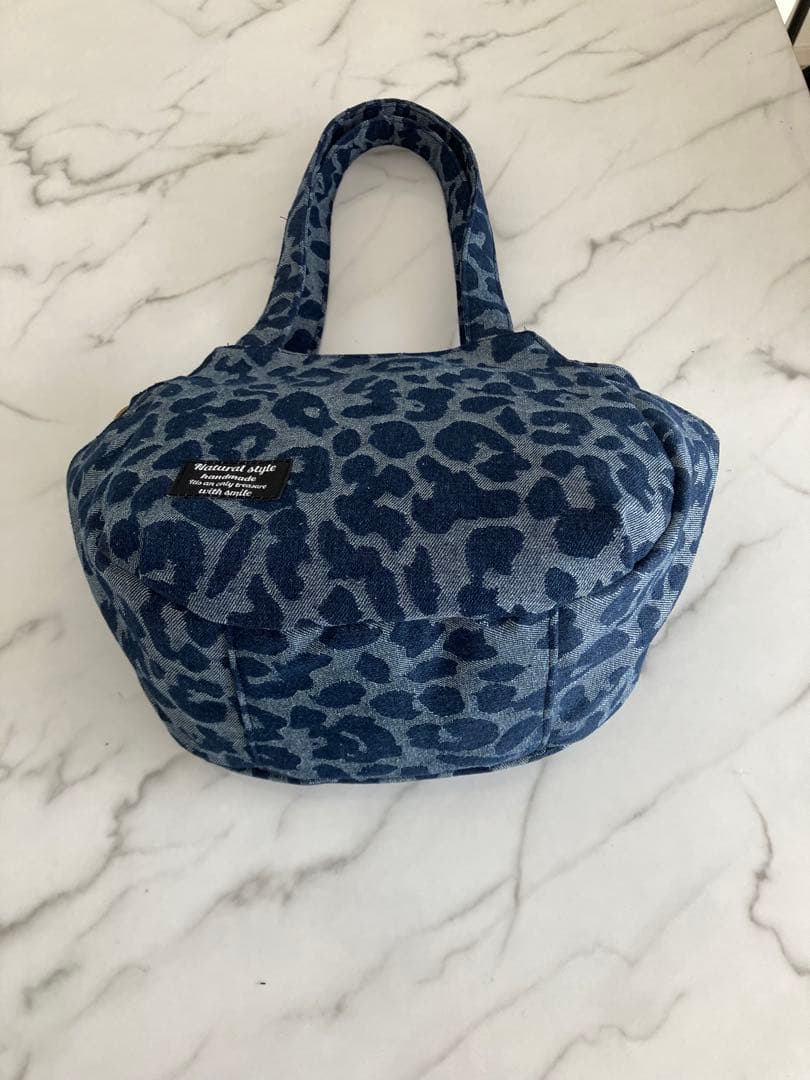 1002 LaLa☆　デニムリメイクバック　ハンドメイド　2点