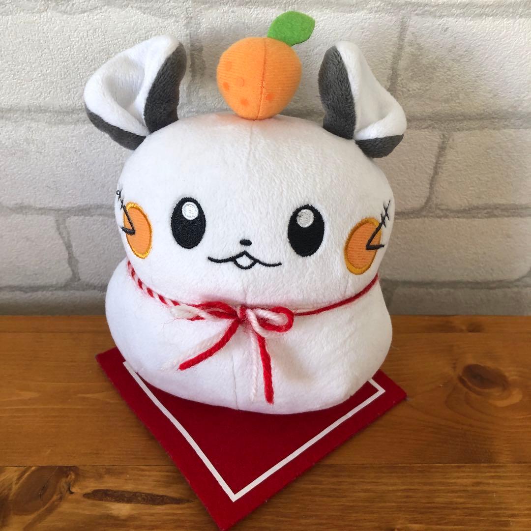 デデンネ　ぬいぐるみ　鏡餅　ポケモンセンター　Pokémon 限定品