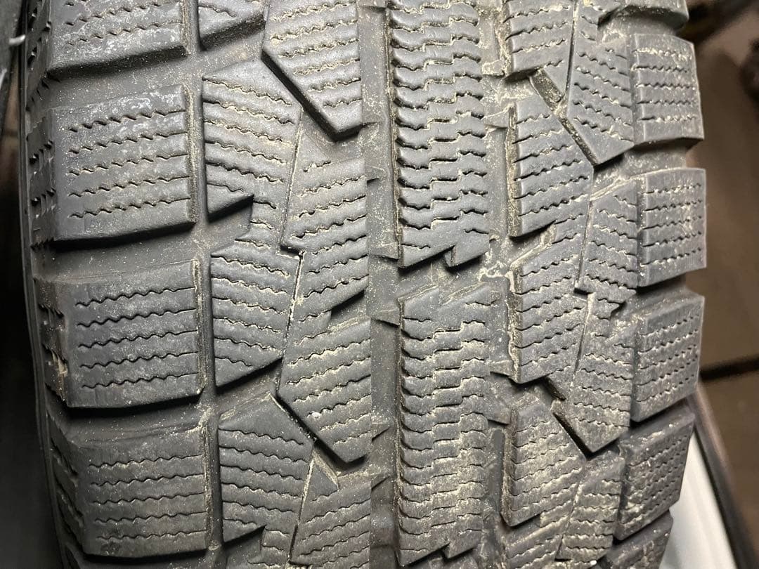 195/65R15 バリ溝　スタッドレスアルミセット 美品　トヨタ純正ナット対応