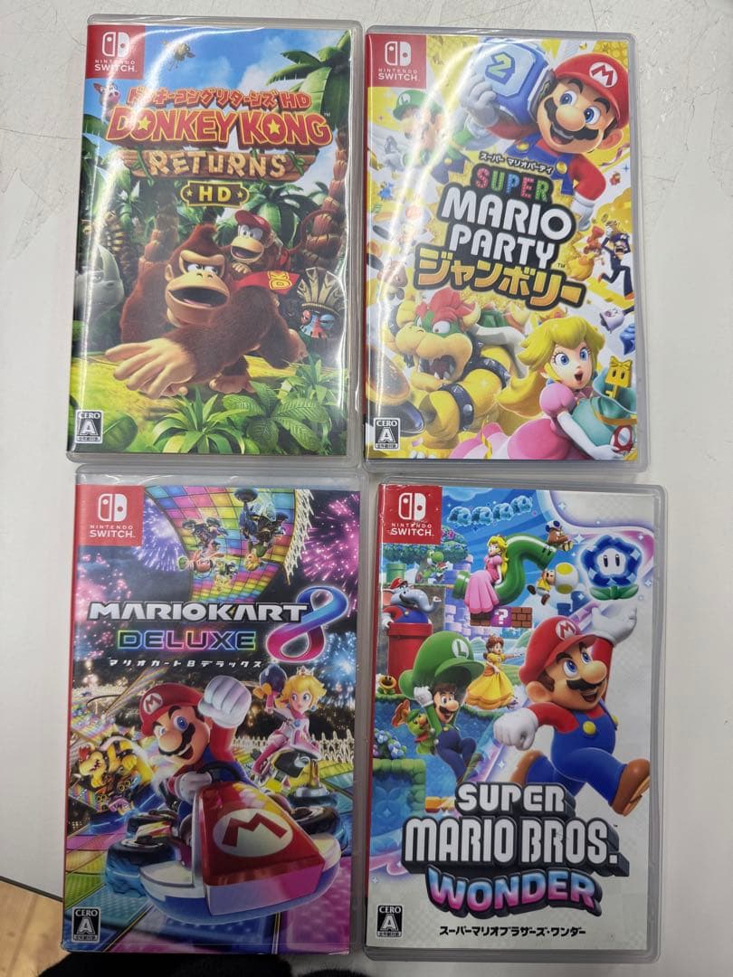 Nintendo Switch ソフトセット　マリオ4点セット