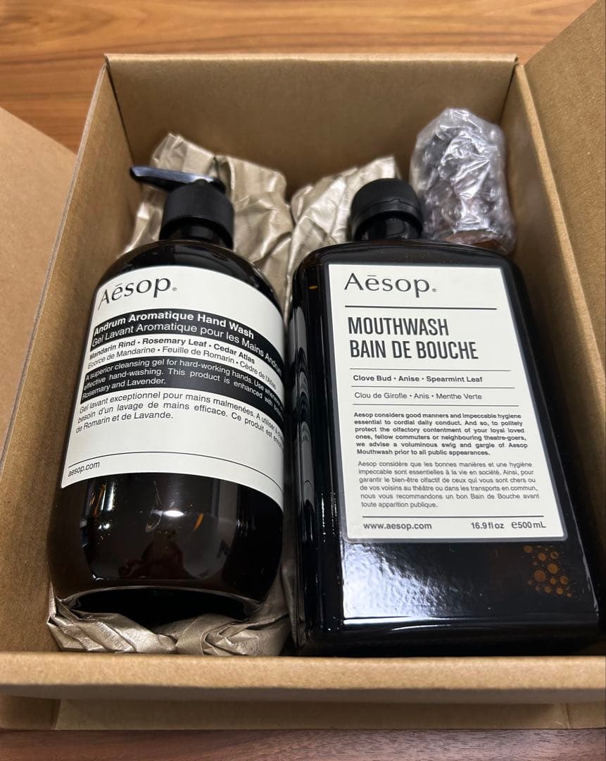 Aesop マウスウォッシュ & ハンドウォッシュ セット