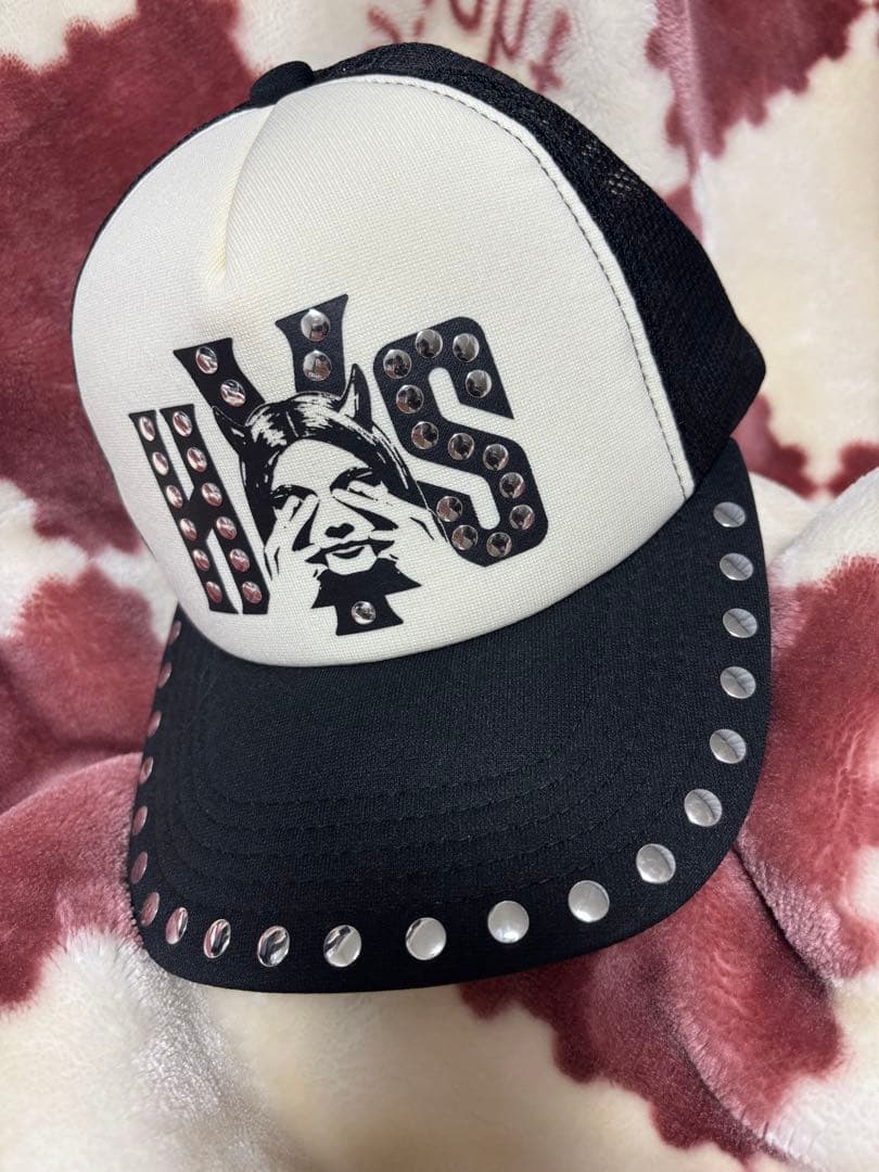 HYSTERIC GLAMOUR スタッズキャップ 黒