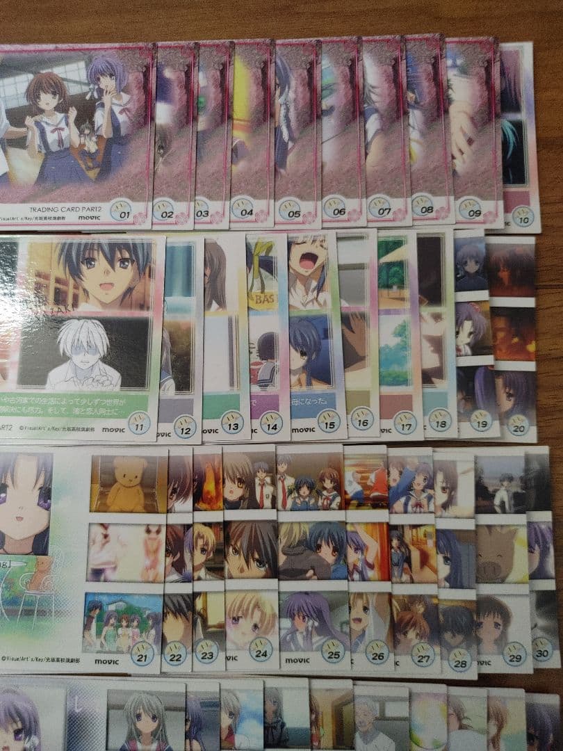 CLANNAD トレーディングカード　セット