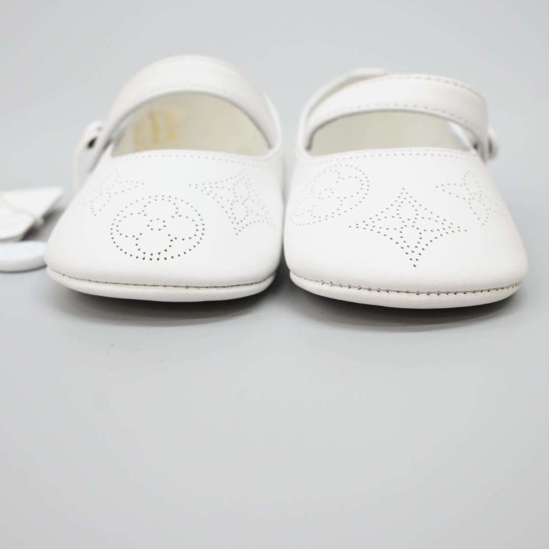 ■ □ 45807★ ルイヴィトン キッズシューズ レザー モノグラム 18