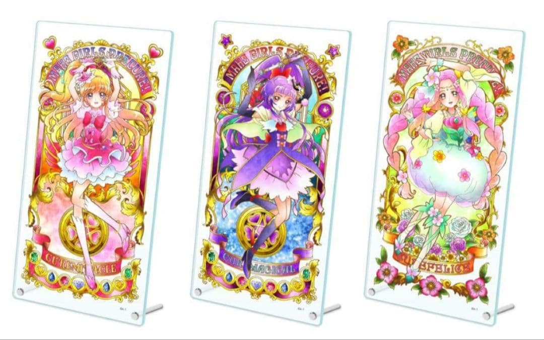 魔法つかいプリキュア アクリルアートボード『JEWEL PORTRAIT』3種